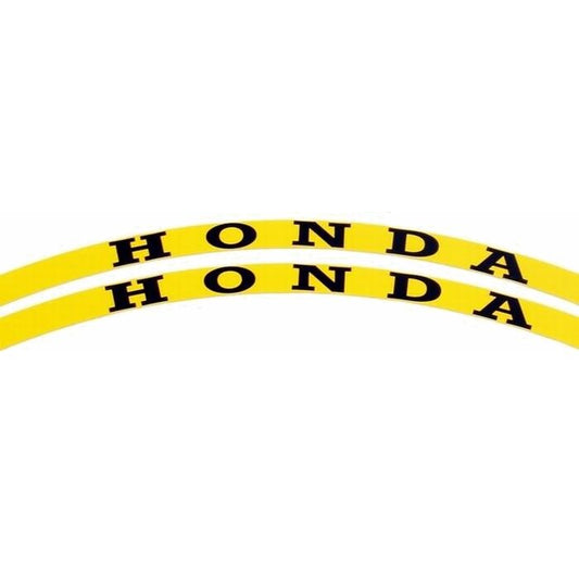 Yellow HONDA Rim Stripes Tape - CBR 300R 500R 600RR 1000RR CB1000 RC51 954 650F
