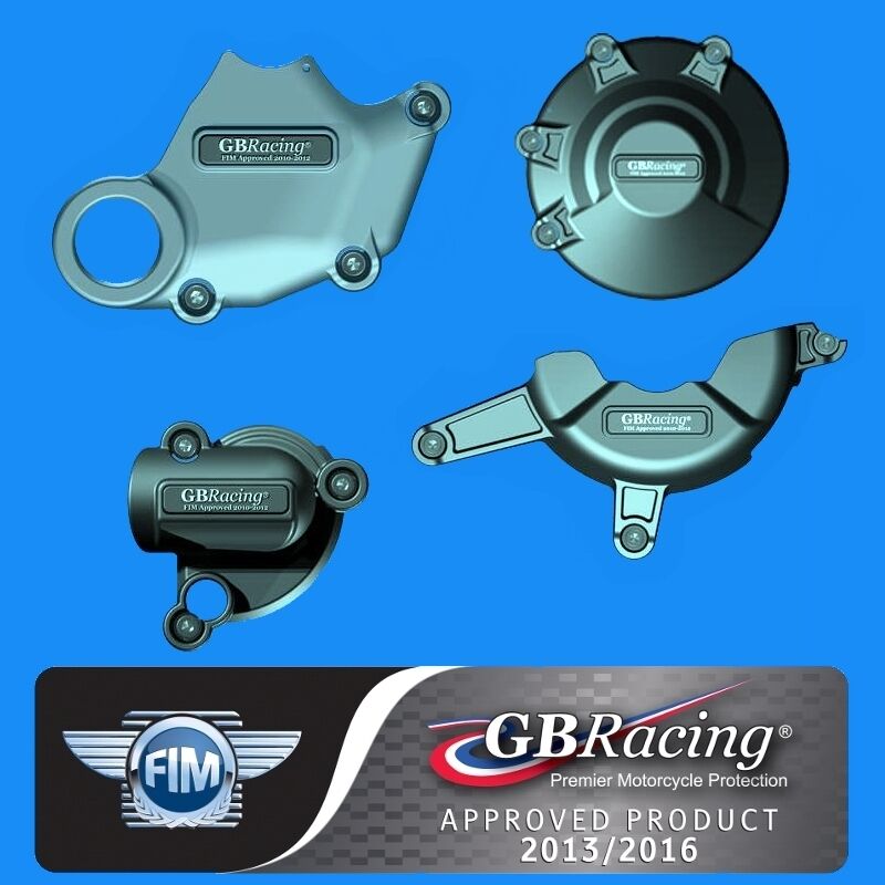 GB Racing Engine Case Cover Slider Set - Ducati 848 / Streetfighter 848 EVO