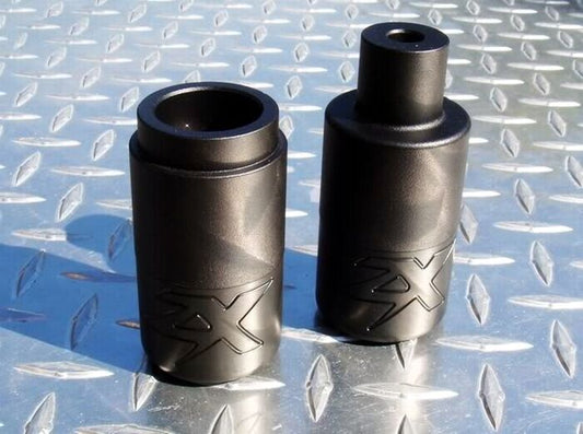 2011 + ZX10R No-Cut Delrin Tip Frame Sliders 2021 2020 2019 2018 Kawasaki ZX10