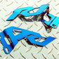 Yamaha 2002-06 R1 Blue Heel Guards / Ankle Plates YZF-R1 2006 2005 2004 2003