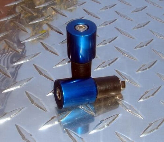 Blue Bar Ends - GSXR TL1000R SV1000 SV650 CBR F4 RC51 1000RR 900SS 916 M900 S4RS