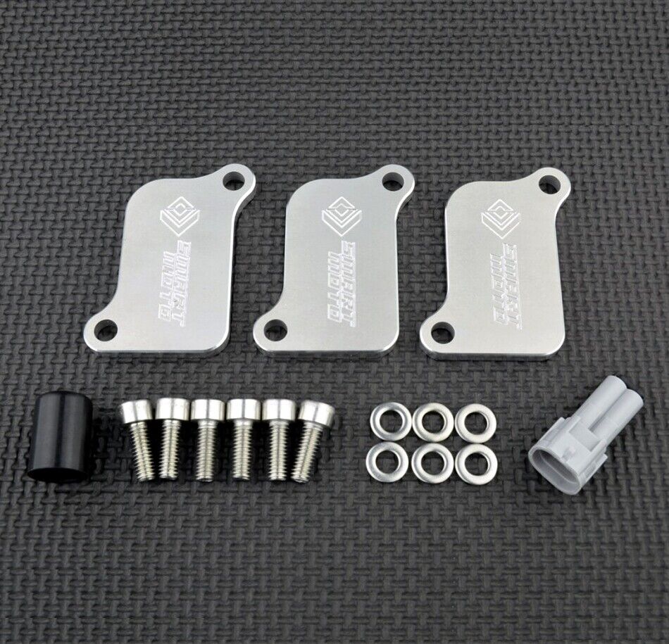 2011 - 2020 Triumph Speed Triple 1050 / R / RS AIS Blanking Plates SMOG Block Off SAS Valve Eliminator Kit