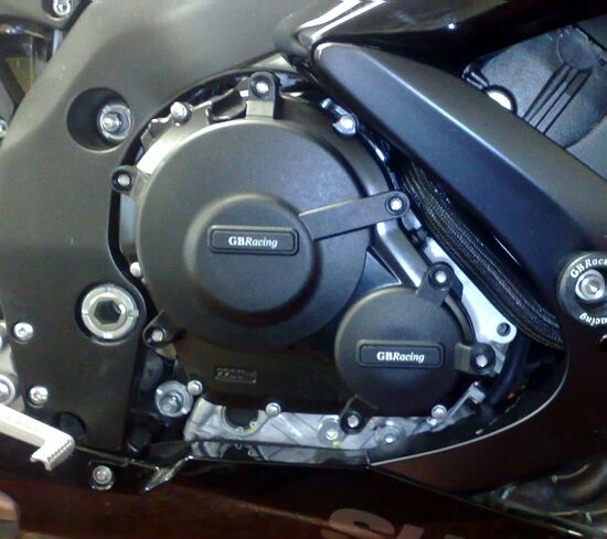 2006+ GSX-R 600 750 GB Racing Engine Cover Sliders Suzuki GSX-R600 GSX-R750 GSXR