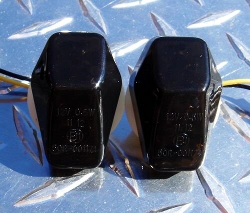 Flush Mount LED Signals Suzuki GSXR SV1000 SV650 GSX1250s DL1000 DL650 DRZ Smoke