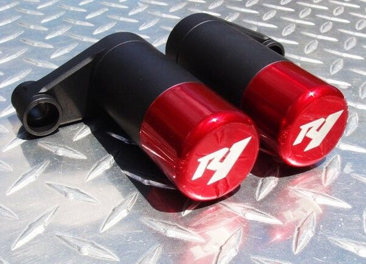 Yamaha R1 2007 2008 NO-CUT 3D Frame Sliders CANDY RED '07 '08