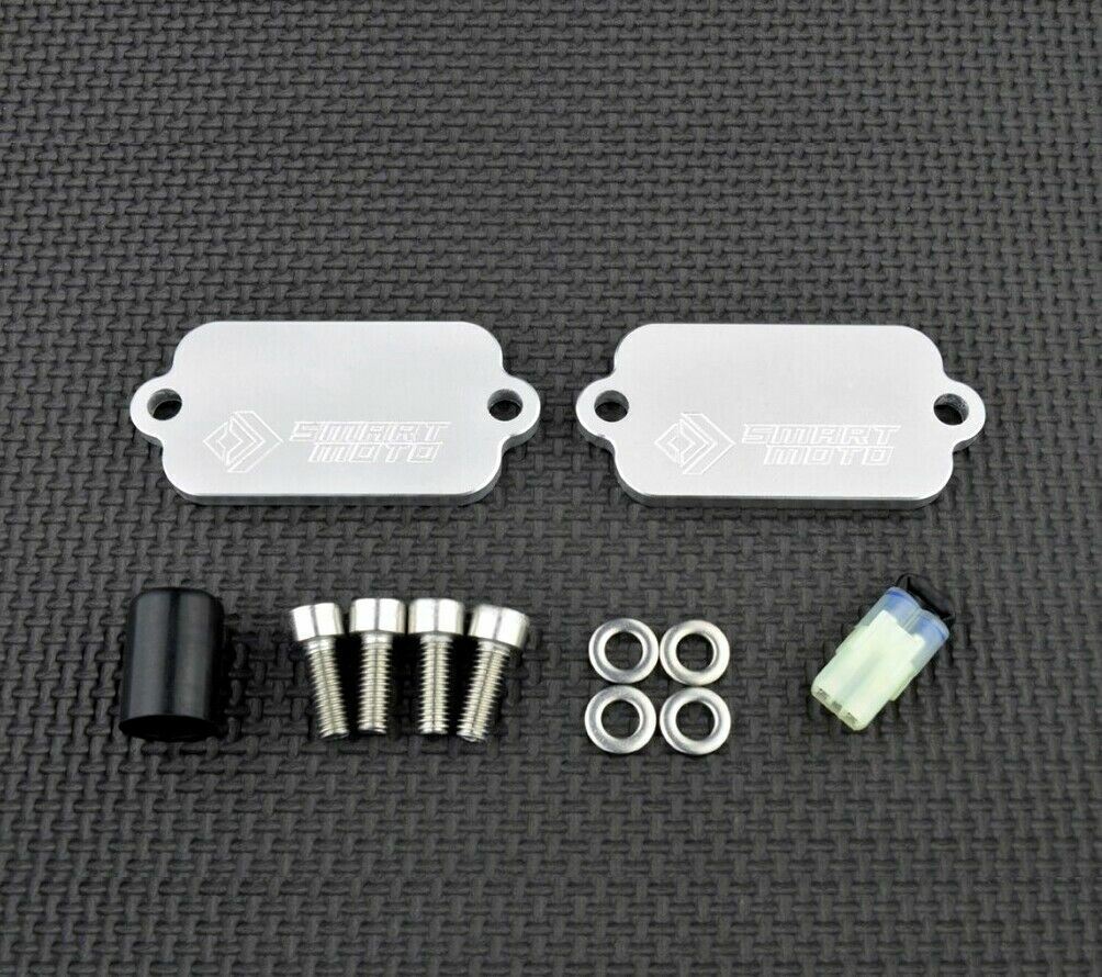 Suzuki SV1000 SMOG Block Off Plates PAIR Valve AIS Kit SV1000N SV1000S SV 1000