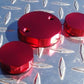 Ducati 748 996 888 1098 1198 ST2 S4R 750SS M900 RED Reservoir Caps - Fits Brembo