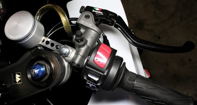 Brembo 19RCS Adjustable Radial Front Brake Master Cylinder RCS 19 Lever + Tygon