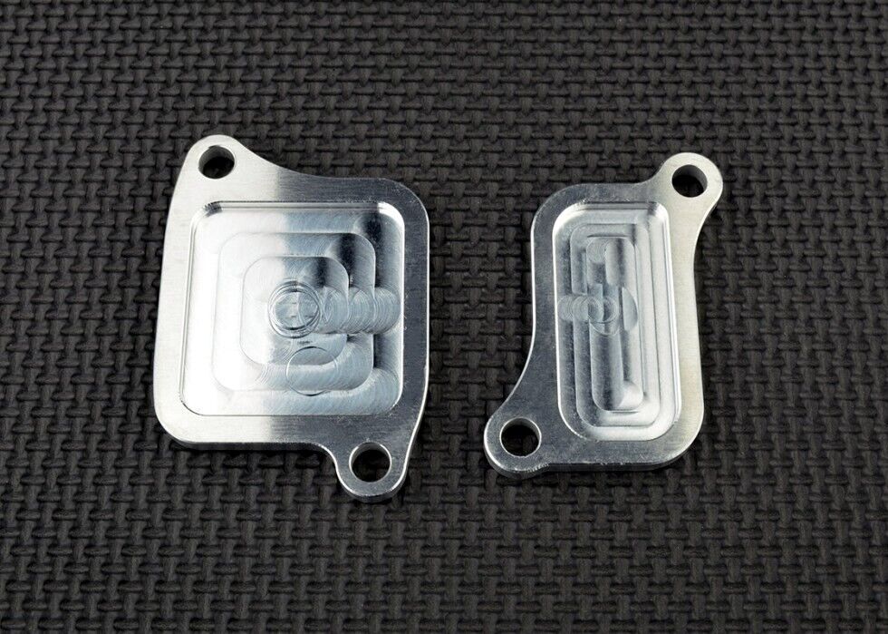 Triumph TIGER Explorer 1200 SMOG Plates PAIR Valve AIS Block Off 2012 - 2021