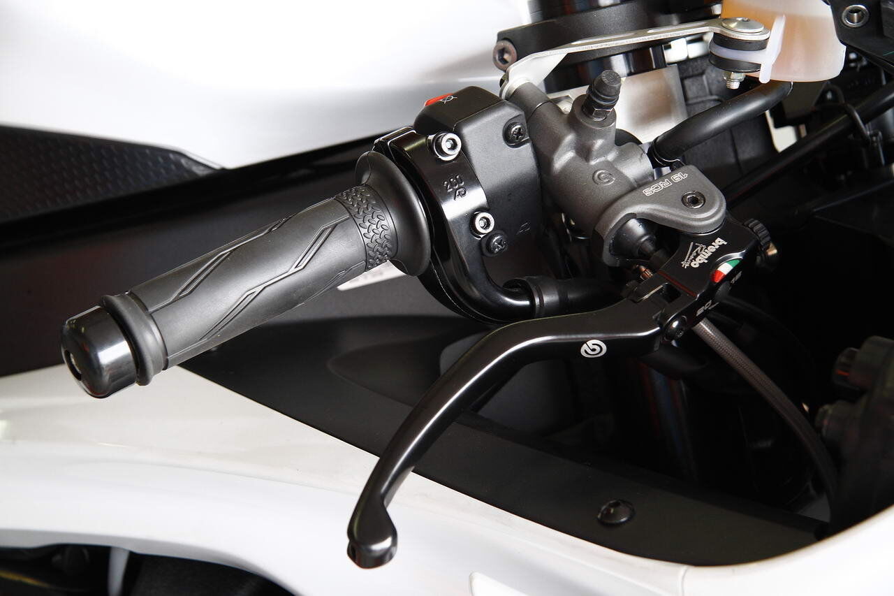 Brembo 19RCS Adjustable Radial Front Brake Master Cylinder RCS 19 Lever + Tygon