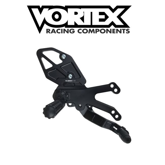 VORTEX V3 2.0 REARSETS Yamaha R3 2015 2016 2017 2018 2019 2020 2021 2022 RS628K