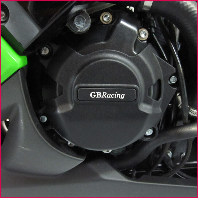 08-10 ZX10R GB Racing Engine Case Cover Slider Set Kawasaki 2010 2009 2008 ZX10