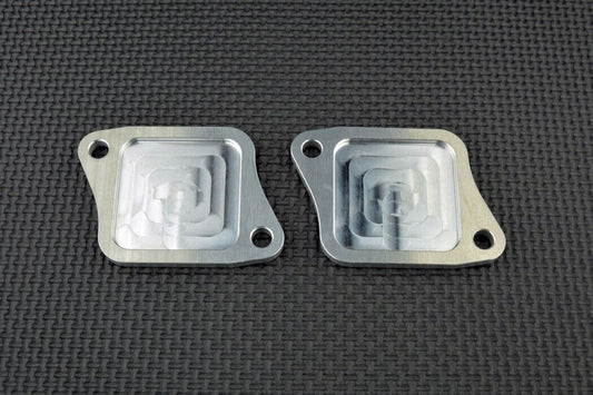 Suzuki GSX-R1000 K5 K6 K7 K8 PAIR SMOG Block Off Plates 2008 2007 GSXR 1000