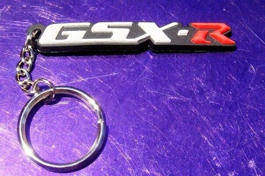 Suzuki GSX-R 3D Soft Rubber Keyring Keychain GSXR 250 600 750 1000 1100
