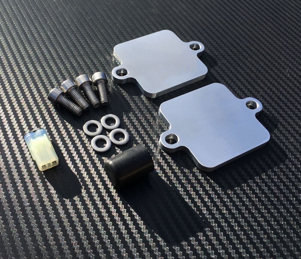 2017 + Yamaha R1 SMOG Block Off Plates PAIR SAS AIS Valve Eliminator Kit R1M