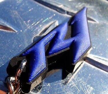 Yamaha R1 3D Soft Rubber Key Ring Chain Keychain Fob R1M R1S YZF-R1 - Blue