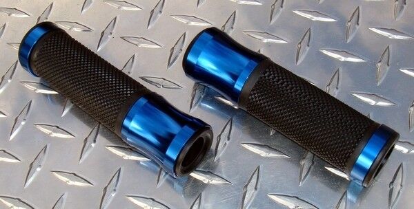 Blue Grips GSXR Hayabusa SV650 CBR 600RR 1000RR R1 R6 R3 FZ6R MT10 ZX6 ZX10 ZX14