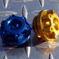 BLUE Oil Cap Kawasaki 250R 300 ZX6 ZX9 ZX10 ZX12 ZX14 Z250 Z750 Z1000 KLR650 ZZR