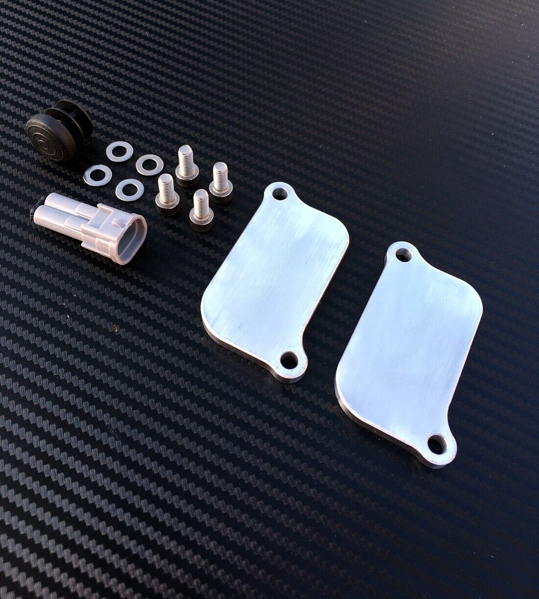Ducati V2 Panigale & Streetfighter AIS SMOG Plates SAS Valve Eliminator Kit