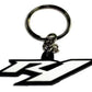 Yamaha R1 Soft Rubber Key Ring Fob Keychain YZF-R1 White