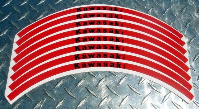 Kawasaki Rim Stripes Tape - 250R 300R ER6 650R ZX6 ZX9 ZX10 ZX12 ZX14 Z1000 Z800