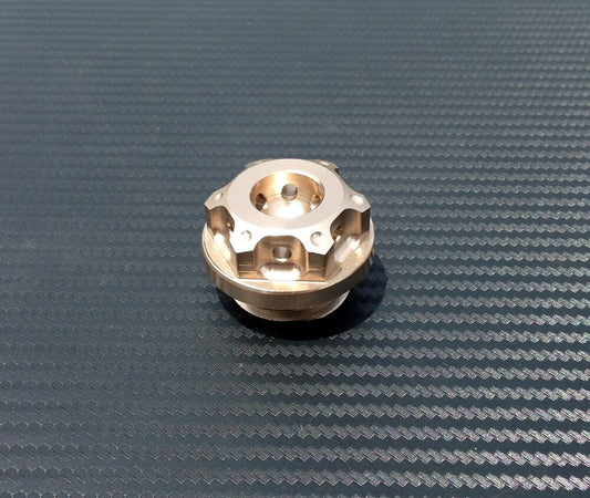 Ti Yamaha Oil Filler Cap / Plug - R1 R6 FZ1 FZ8 FZ6 XJ6S FZ6R FJR1300 MT01 XJR