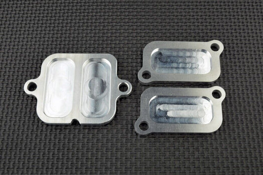 Honda VFR 1200 VFR1200 X SMOG Block Off Plates PAIR Eliminator VFR1200F VFR1200X