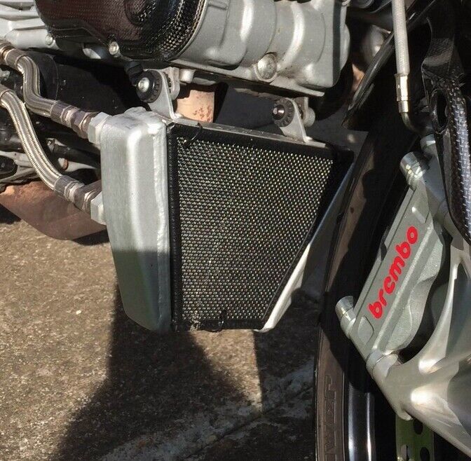 Ducati Monster S4R WarpSpeed Stainless Steel Radiator & Oil Cooler Guard