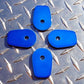 Kawasaki BLUE Turn Signal Adapter Plates ZX6R ZX7R ZX9R ZX12R ZX6 ZX9 ZX12