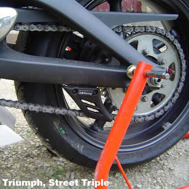 Triumph 675 GB Racing Lower Chain Guard Shark Fin Daytona 675R Street Triple / R