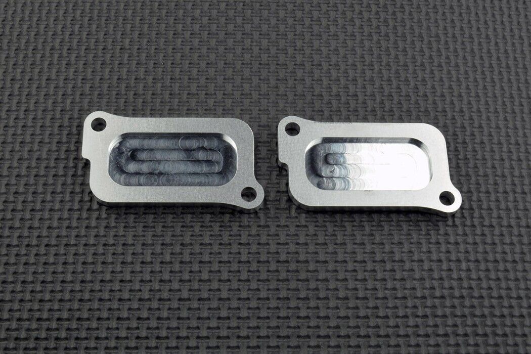 Honda VT750 SHADOW SMOG PAIR Block Off Plates 2008 - 2017 VT750C VT750S VT750RS