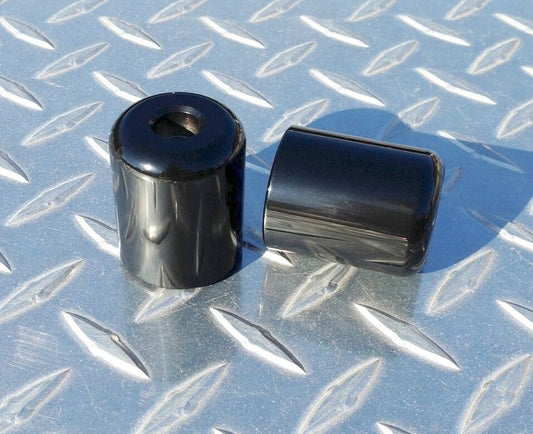 Black Weighted Bar Ends R1 R6 MT09 CBR 600RR 1000RR DL1000 HAYABUSA SV1000 SV650