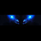 Blue LED Running Park Lights R1 R6 FZ6 MT09 GSXR SV650 SV1000 ZX10 ZX14 CBR 675