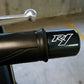 Yamaha R1 Logo Engraved BLACK Anodized Bar Ends / Sliders YZF-R1 R1S R1M