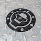 HAYABUSA REAL Carbon Fibre Fuel / Gas Cap Cover Tank Pad GSX1300R Gen. 1