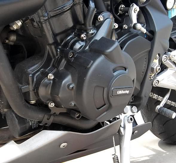 GB Racing 2006 - 2010 Triumph 675 & Street Triple / R Engine Case Cover Sliders