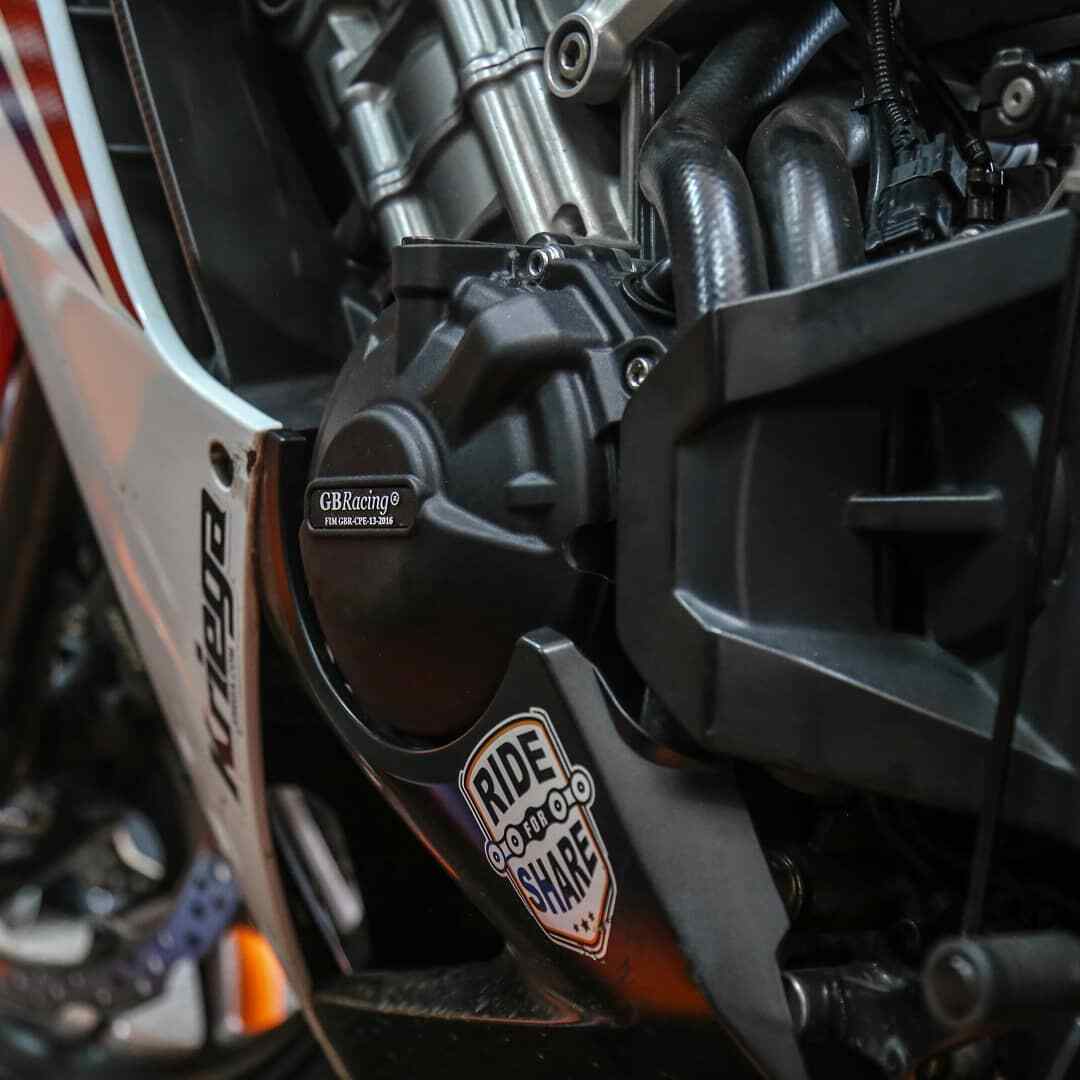 CBR650F CB650F GB Racing Engine Cover Slider Set Honda 2014 - 2018 CBR CB 650F 