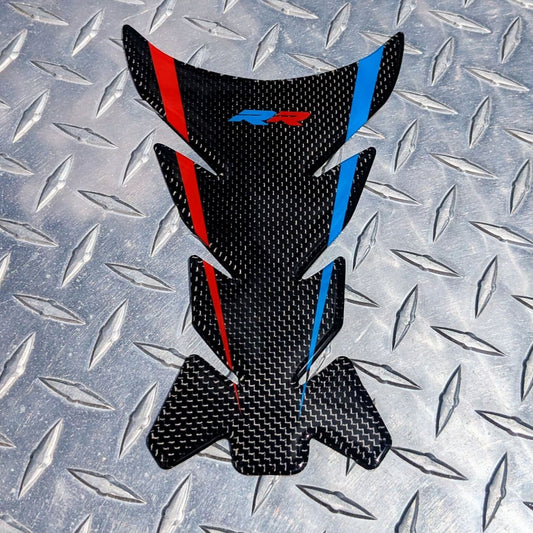 RR Logo REAL Carbon Fibre Tank Pad / Protector Decal - BMW S1000RR
