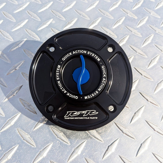 Blue Quick Fuel Gas Cap GSXR SV650 TL1000R TL SV Hayabusa GSF1200 GSX1400 RGV250