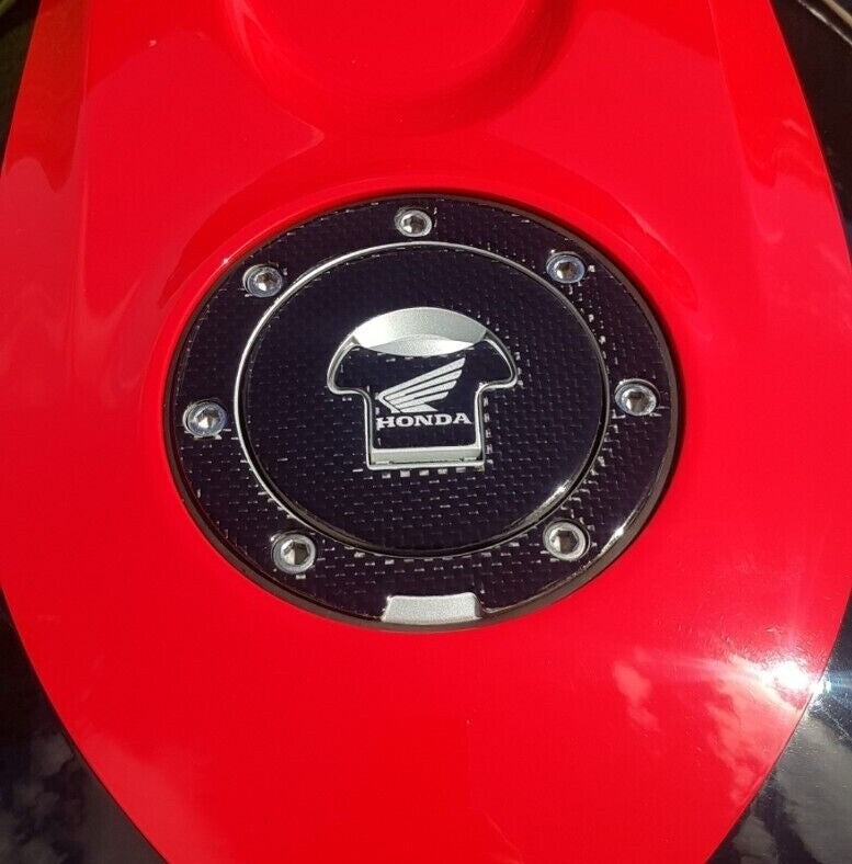 Carbon Honda Fuel Gas Cap Pad CBR RC51 VTR CB1000R CBF1000 CB1300 VFR800 ST1300