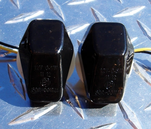 Flush Mount LED Signals GSXR SV1000 SV650 GSX1250s DL1000 DL650 DRZ Smoke