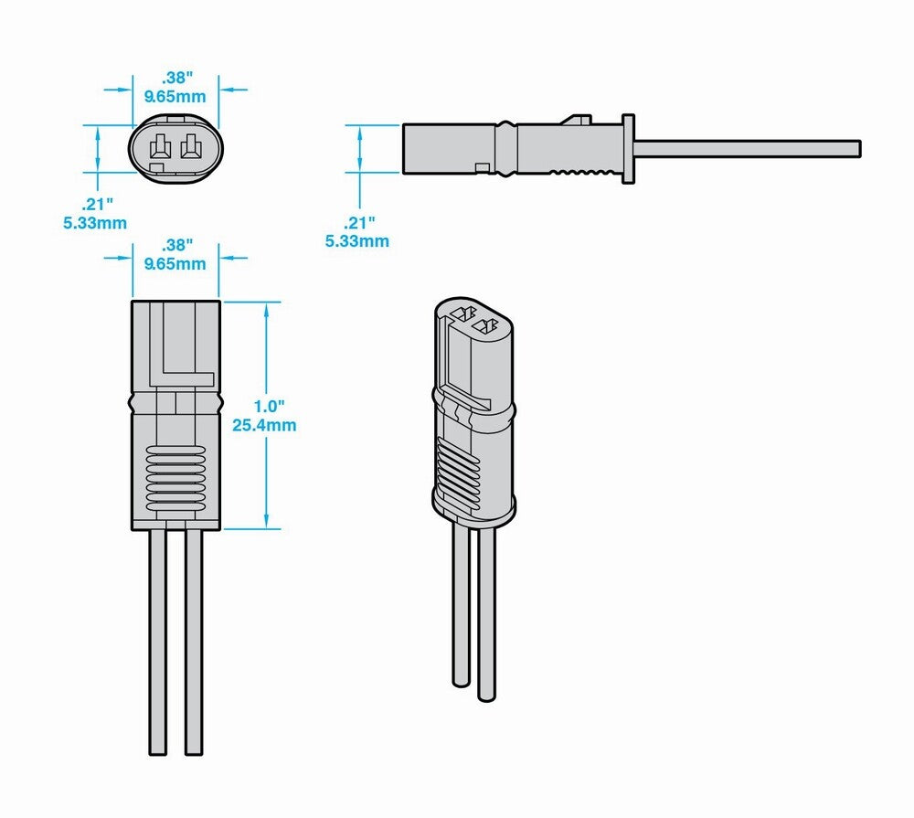 BMW Turn Signal Adapter Plugs R NineT R9T R1250GS R1250R R1200GS R1200R G310R GS