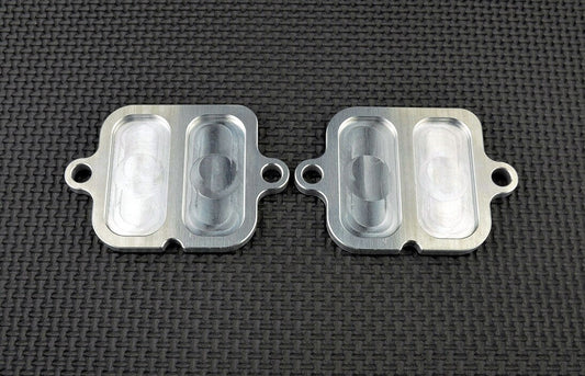2007 + CBR600RR SMOG Block Off Plates PAIR Eliminator Kit - Honda CBR 600RR