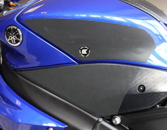 2017 + Yamaha R6 Eazi-Grip PRO Tank Traction Grip Pads YZF-R6 RACE -  Black