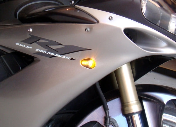 2022 + Yamaha R3 & 2020 + MT-03 Aero LED Turn Signals 2023 2024 2025 Flush Mount
