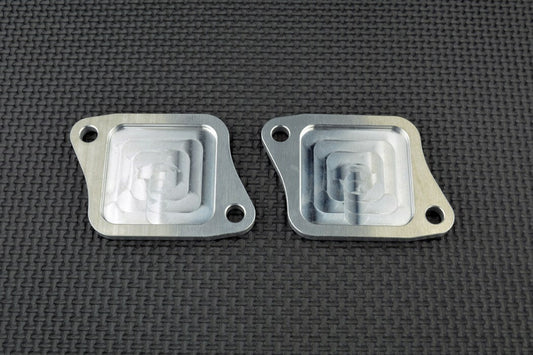 Suzuki GSX-R1000 K1 - K4 PAIR Block Off  Plates AIS Delete GSXR 1000 2001 - 2004