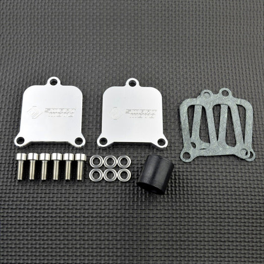 2019 + BMW S1000XR 2023 + M1000XR SAS Block Off Plates PAIR AIS Valve Delete Kit