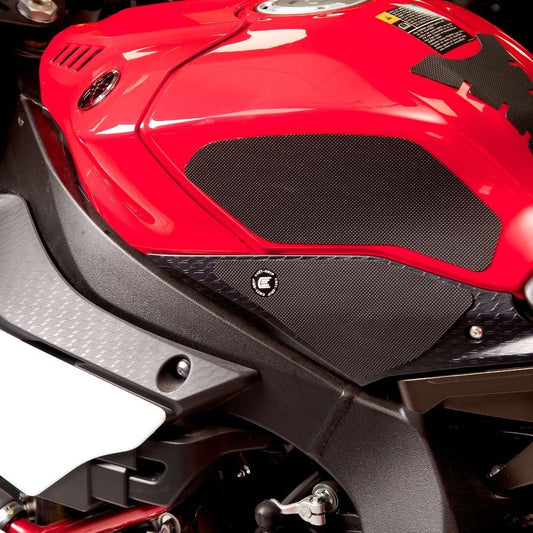 2015-2019 Yamaha R1 Eazi-Grip PRO Tank Grips Traction Pads YZF-R1 R1M R1S Black