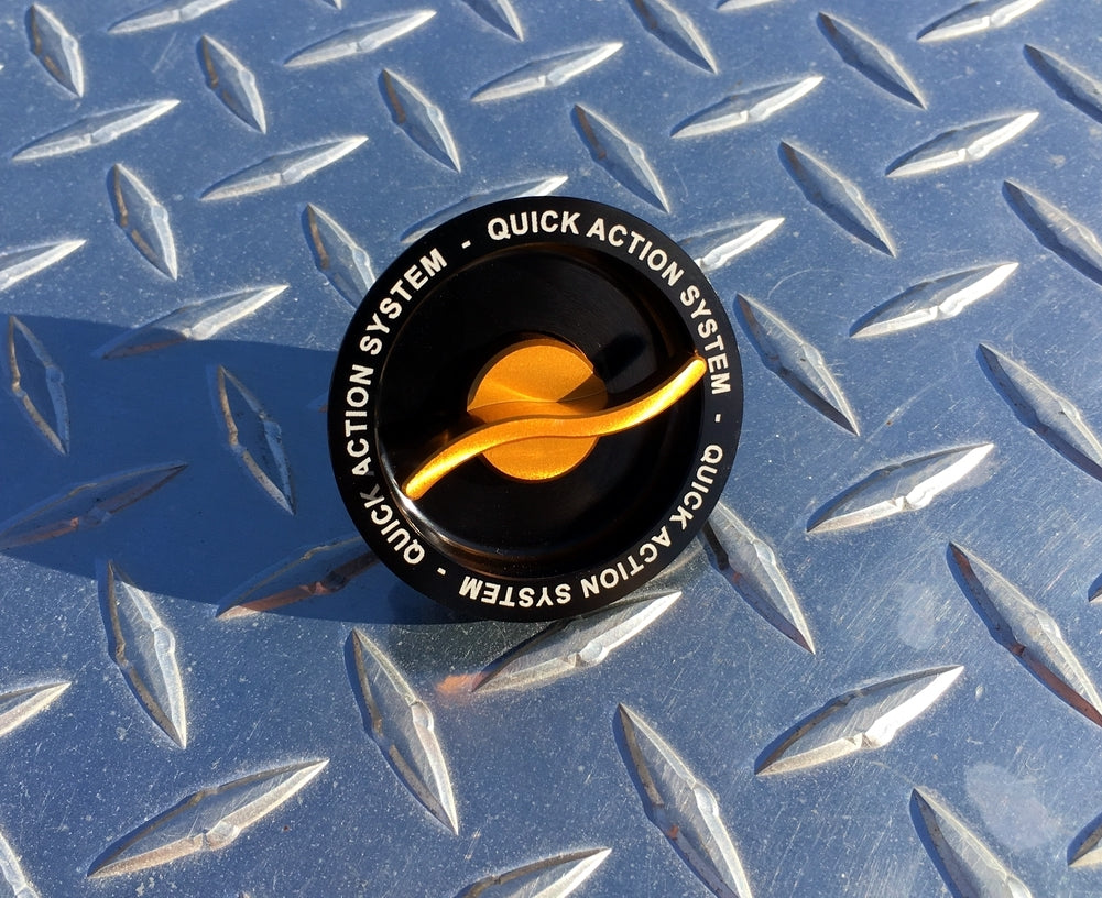 Yamaha Gold Quick Fuel Gas Cap R1 R9 R7 R6 R3 MT-03 MT07 MT09 MT10 FZ6R FZ8 FZ1