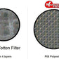 SPRINT P08 Air Filter  2011 + Suzuki GSX-R 600 750 GSXR GSX-R600 GSX-R750 PM122S